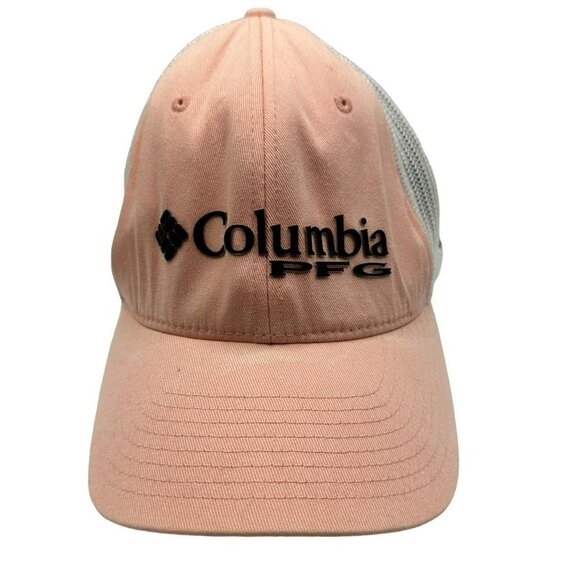 Columbia Other - Columbia PFG Hat Cap Fitted Adult L/XL Pink Men’s Fishing Fish